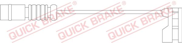 QUICK BRAKE Indikators, Bremžu uzliku nodilums WS 0228 A